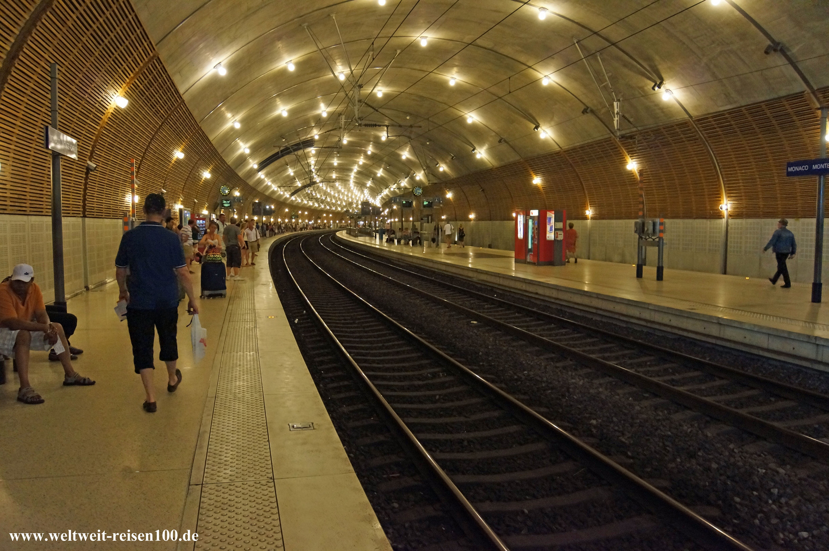 Der Bahnhof von Monaco