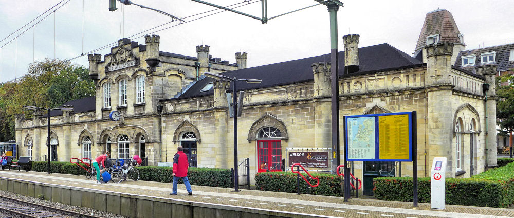 Der Bahnhof von Valkenburg.