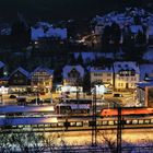 Der Bahnhof zum Rothaarsteig