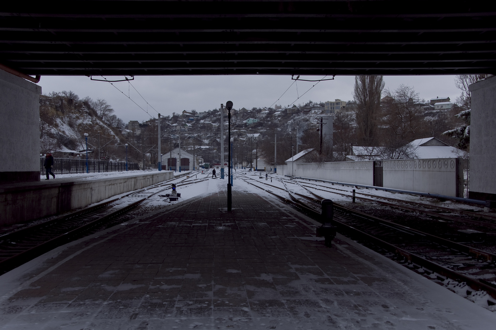 Der Bahnsteig