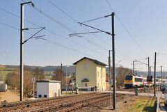 Der Bahnübergang bei Pettingen -2-