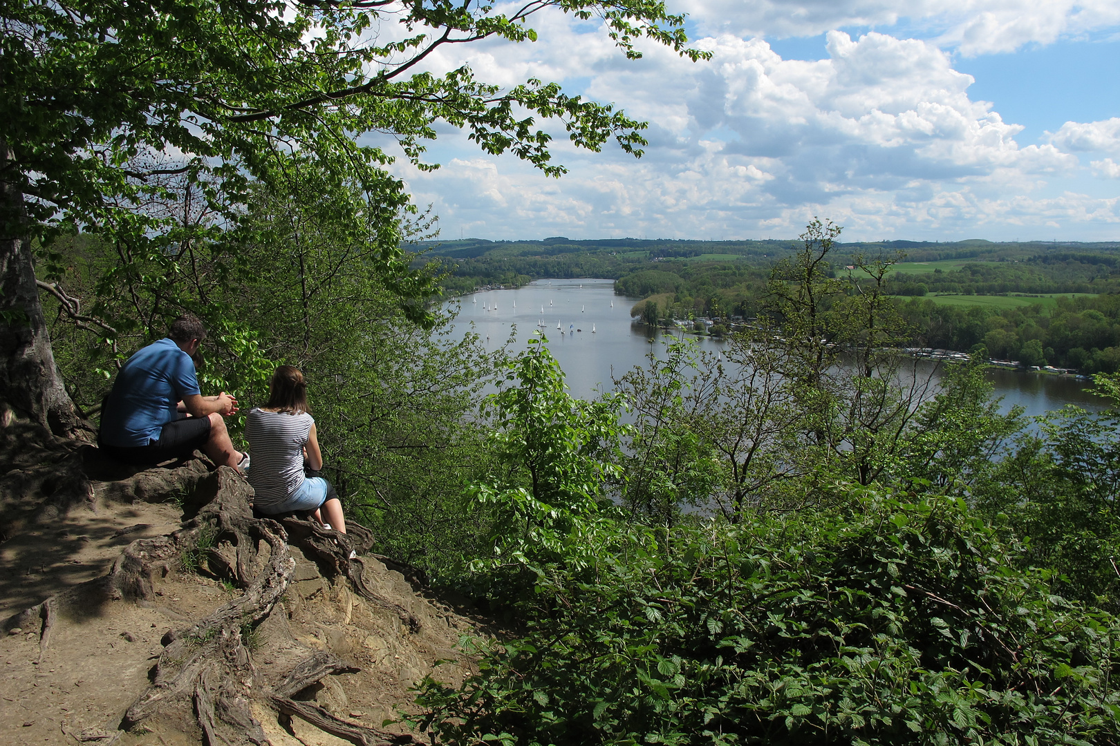 Der Baldeneysee in Essen