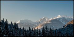 Der "Balkonblick" zu den Karnischen Alpengipfeln...