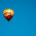 Der Ballon am Himmel