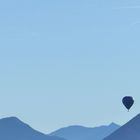 der ballon und die berge 1