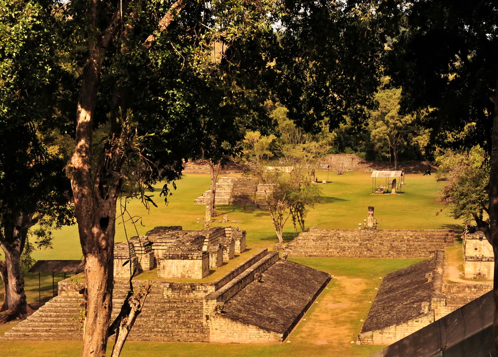 Der Ballspielplatz von Copan