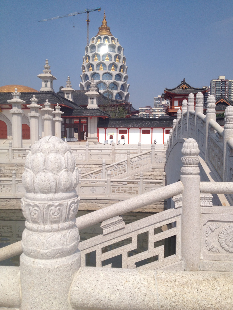 der Bao Lin Tempel in Chang Zhou ;