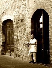 Der Barbier von San Gimignano