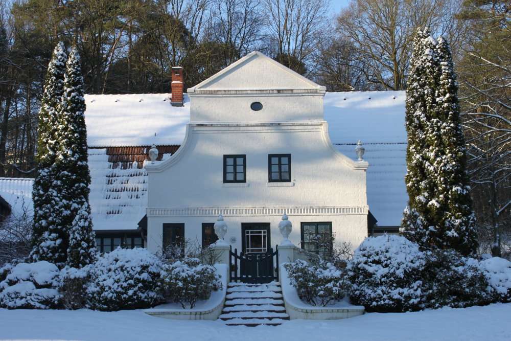 Der Barkenhoff im Schnee...