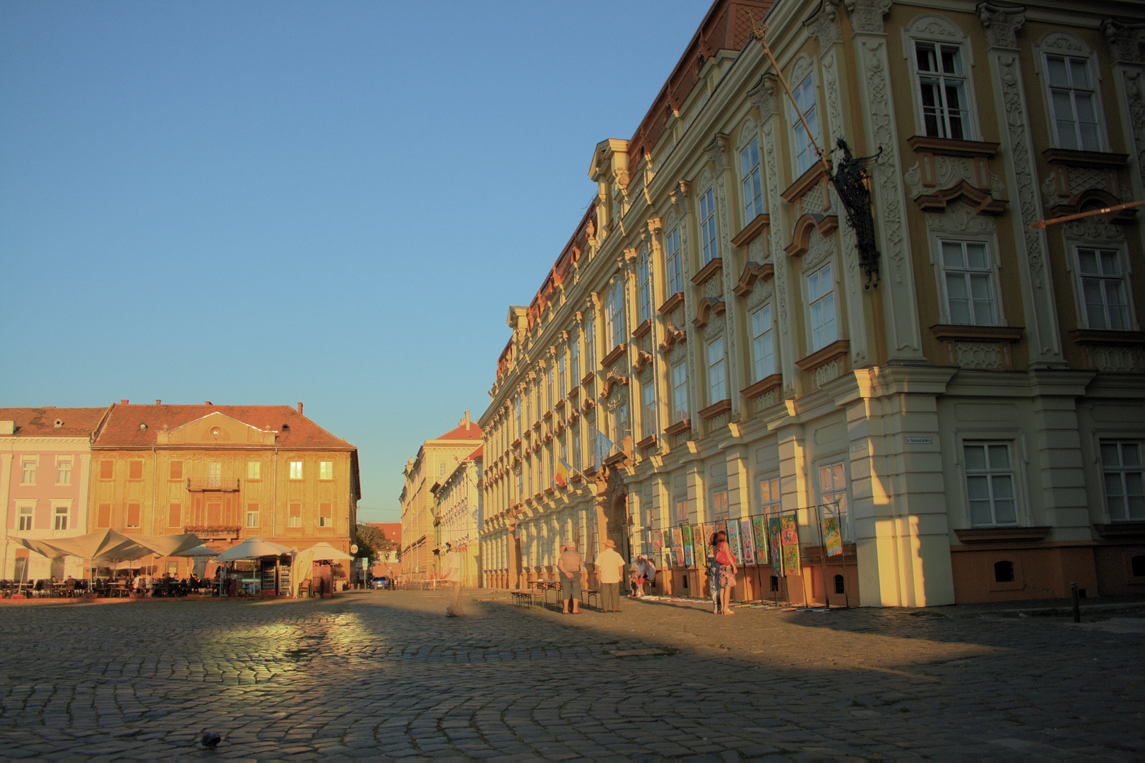 Der Barockpalast am Piata Unirii (Timisoara)