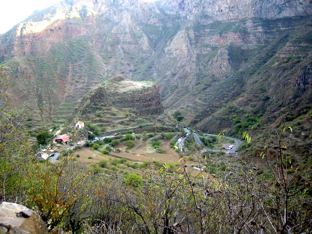 Der Barranco de Guayadeje