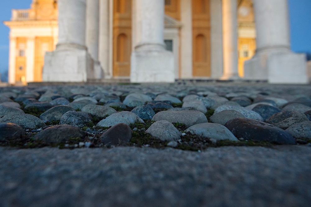 Der Basilica di Superga zu Füssen