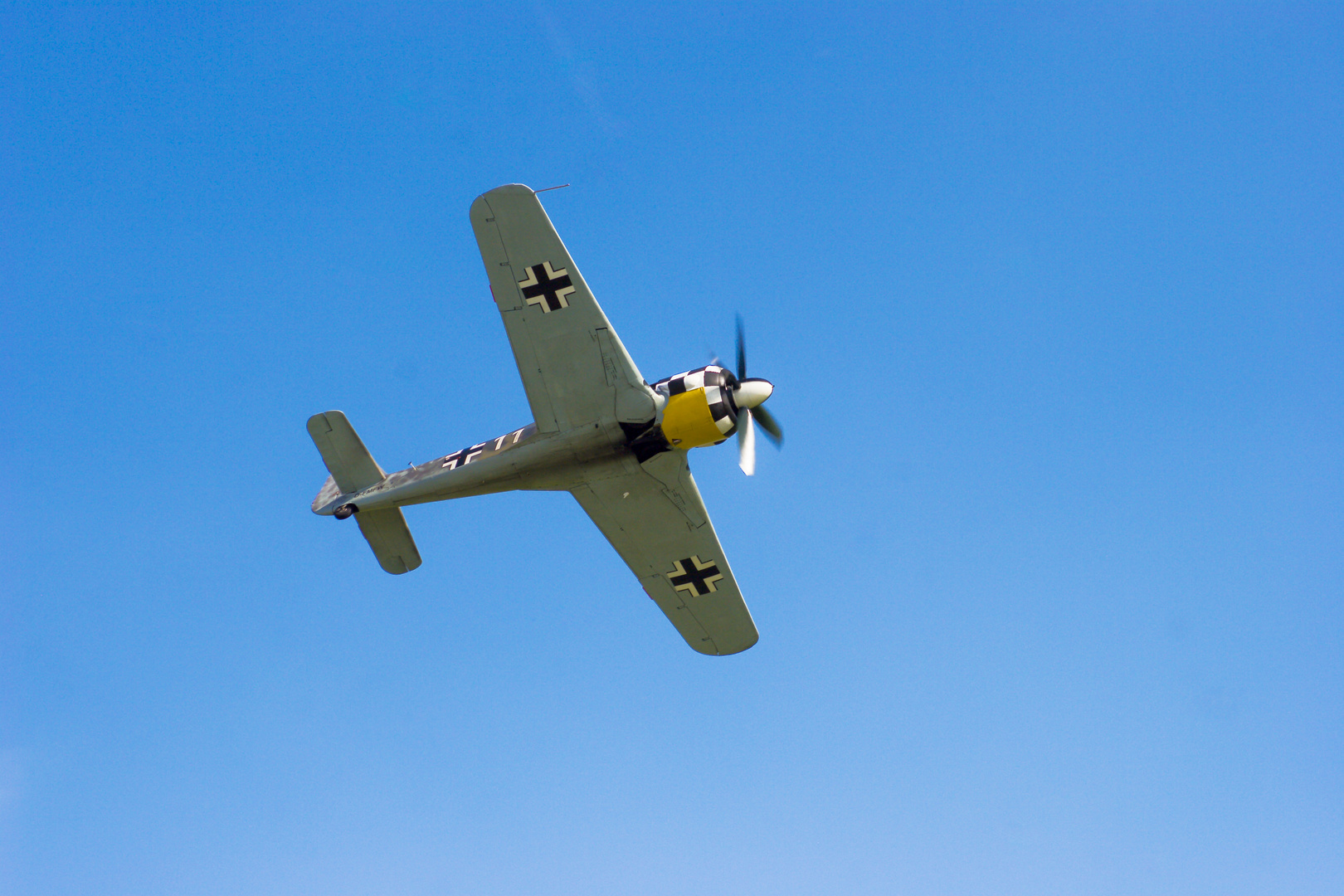 Der Bauch der FW-190