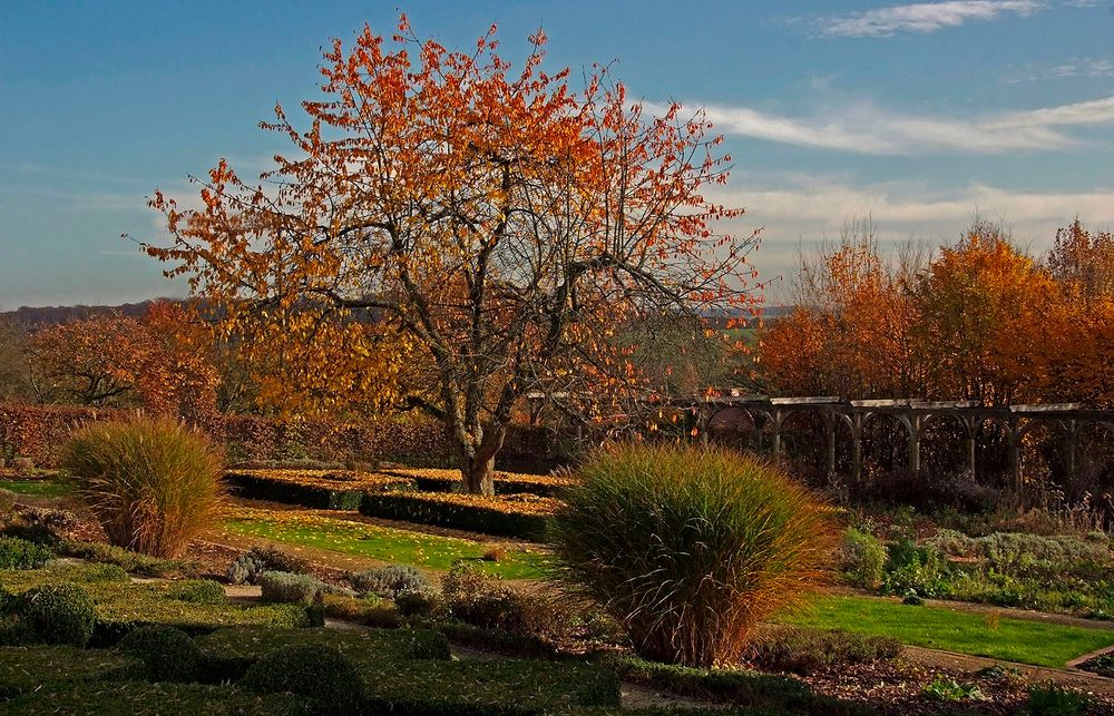 Der Bauerngarten am alten Kloster ...