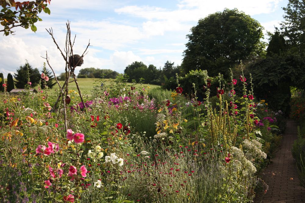 Der Bauerngarten bei der Einrichtung Auhof bei Hilpoltstein