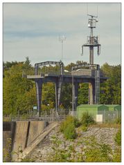 Der Baukran am Oberbecken