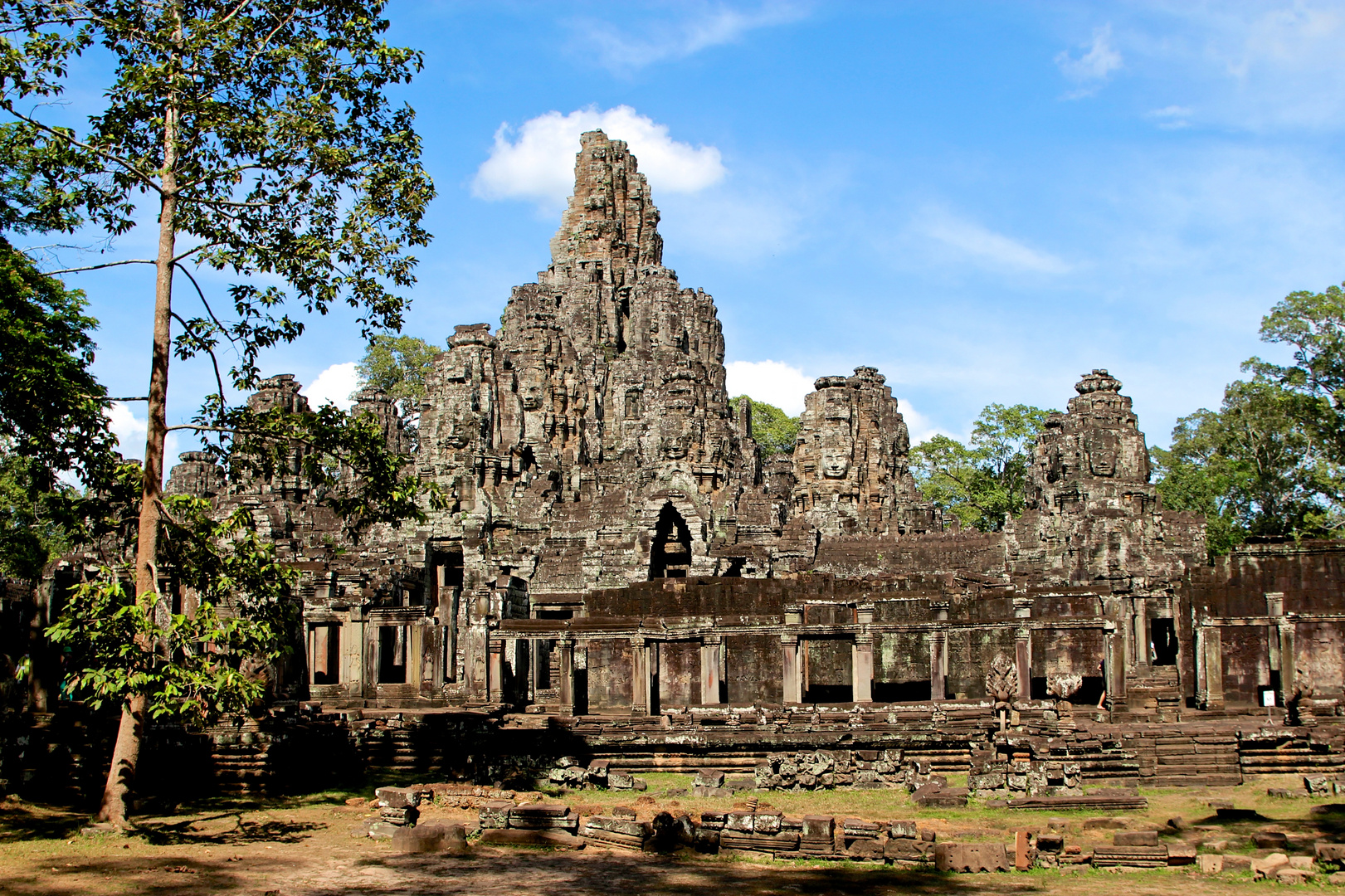 Der Bayon Tempel...