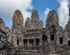 ...der Bayon Tempel...