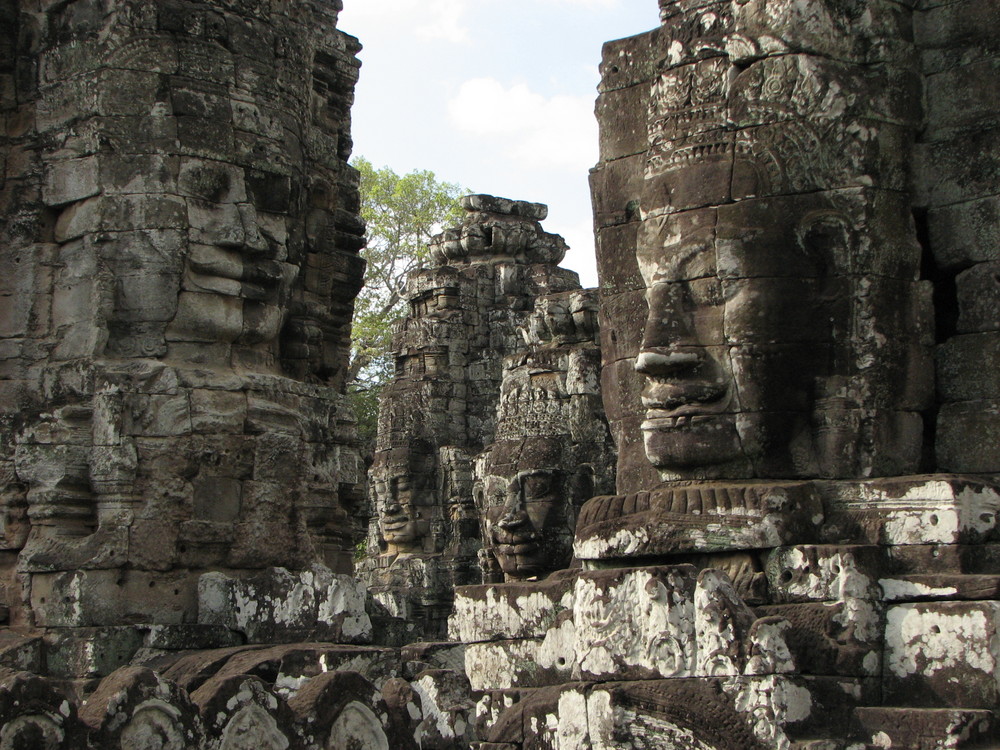 Der Bayon Tempel von Angkor