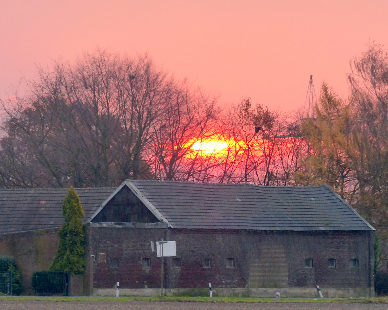 Der behinderte Sonnenaufgang