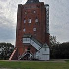 Der bekannte Leuchtturm der Insel Neuwerk