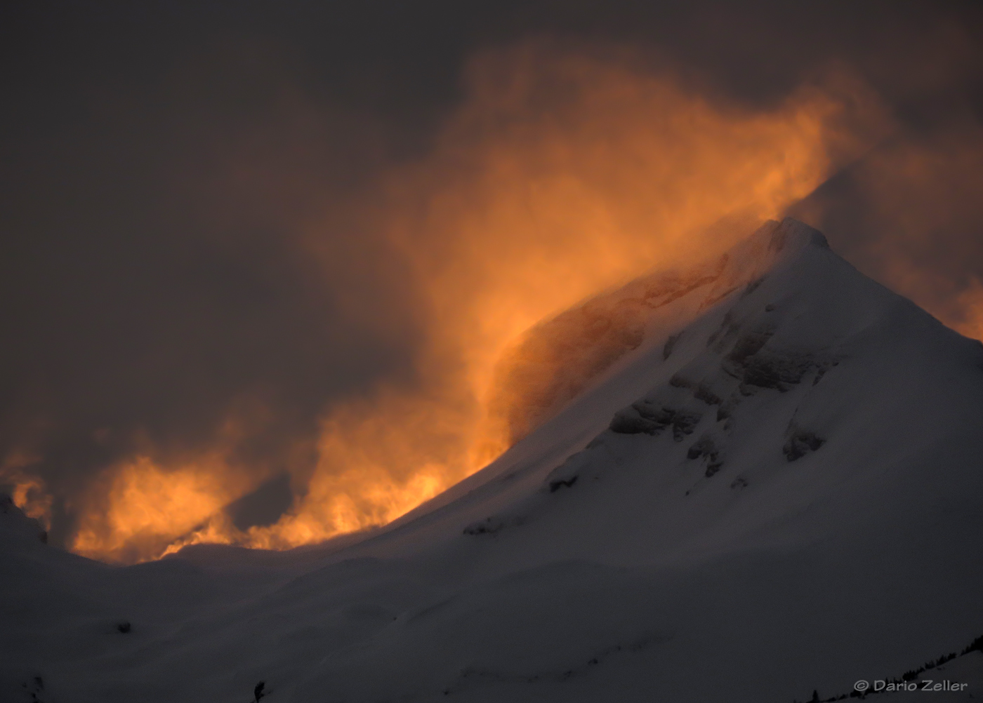 Der Berg brennt