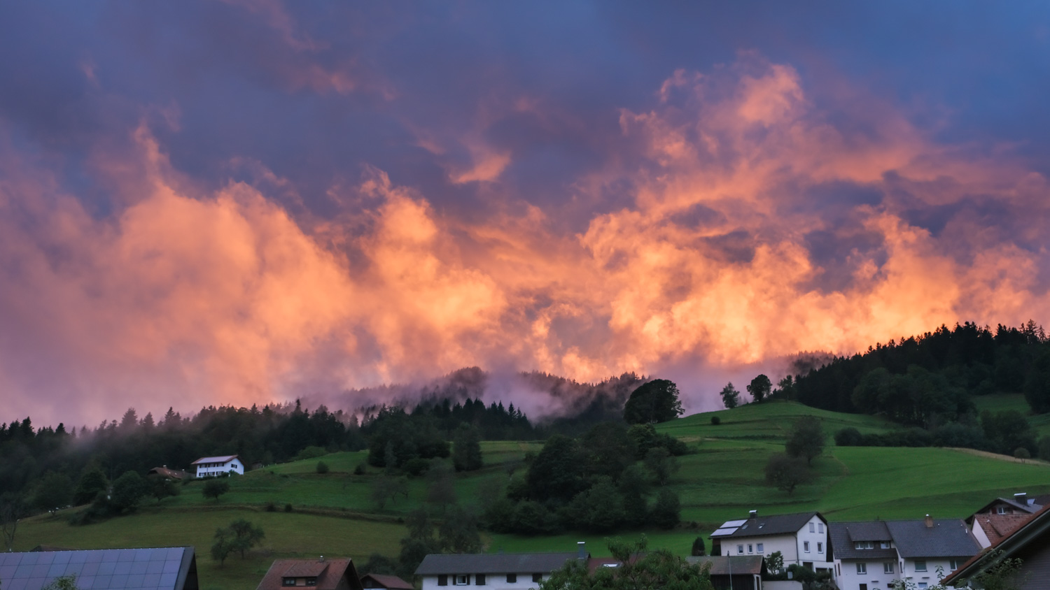 Der Berg brennt