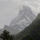 Der Berg der Berge im Regen