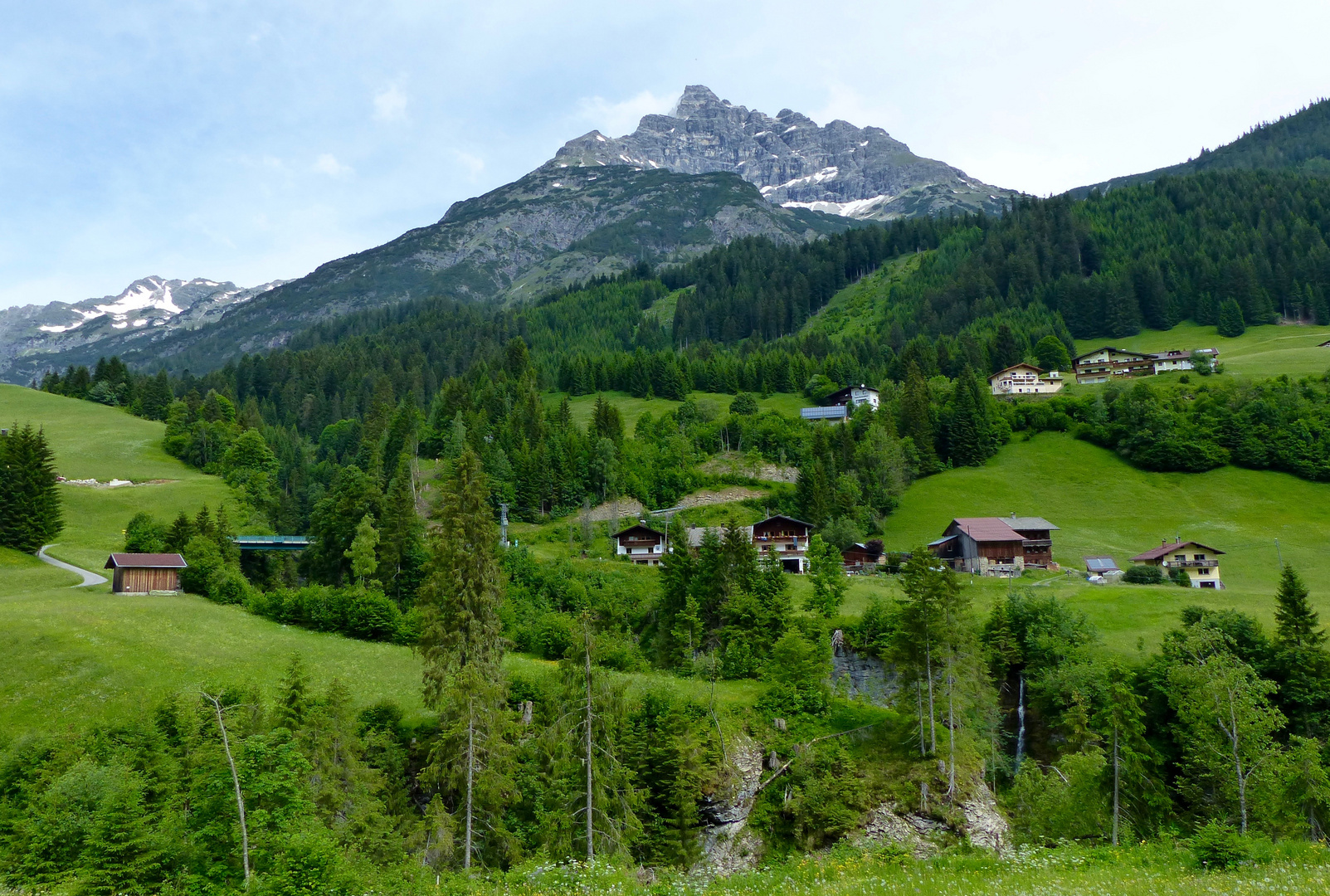 Der Berg Hochvogel 