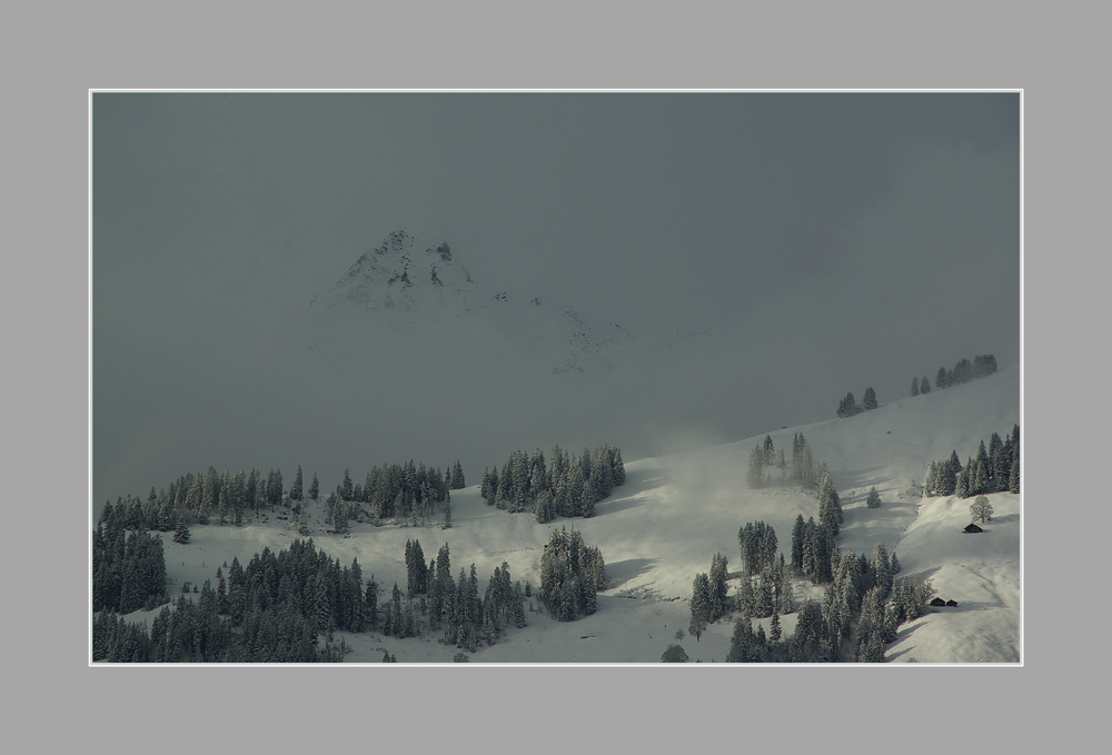 ..der berg im nebel...