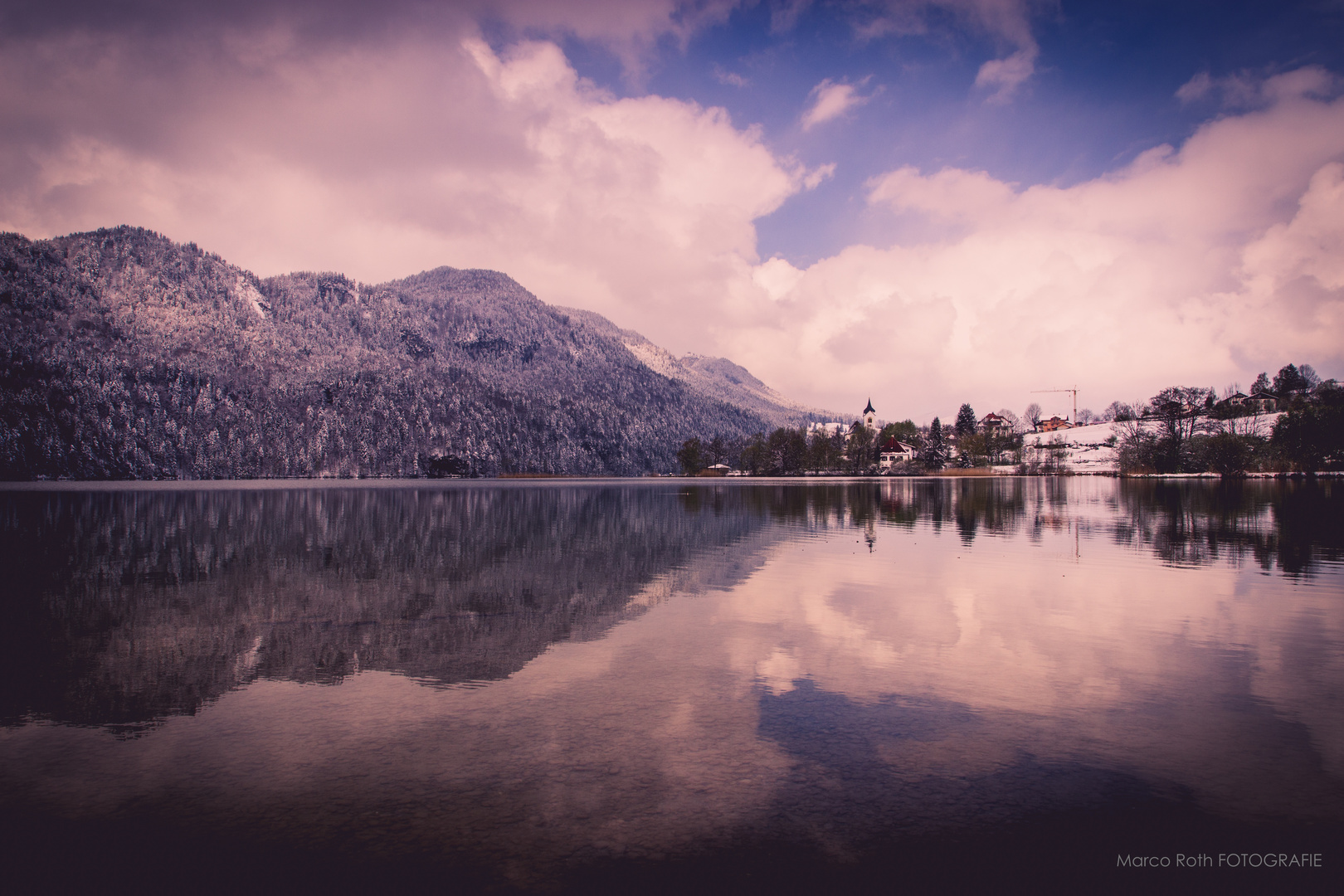 Der Berg im Spiegelbild