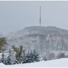 der Berg im Winter