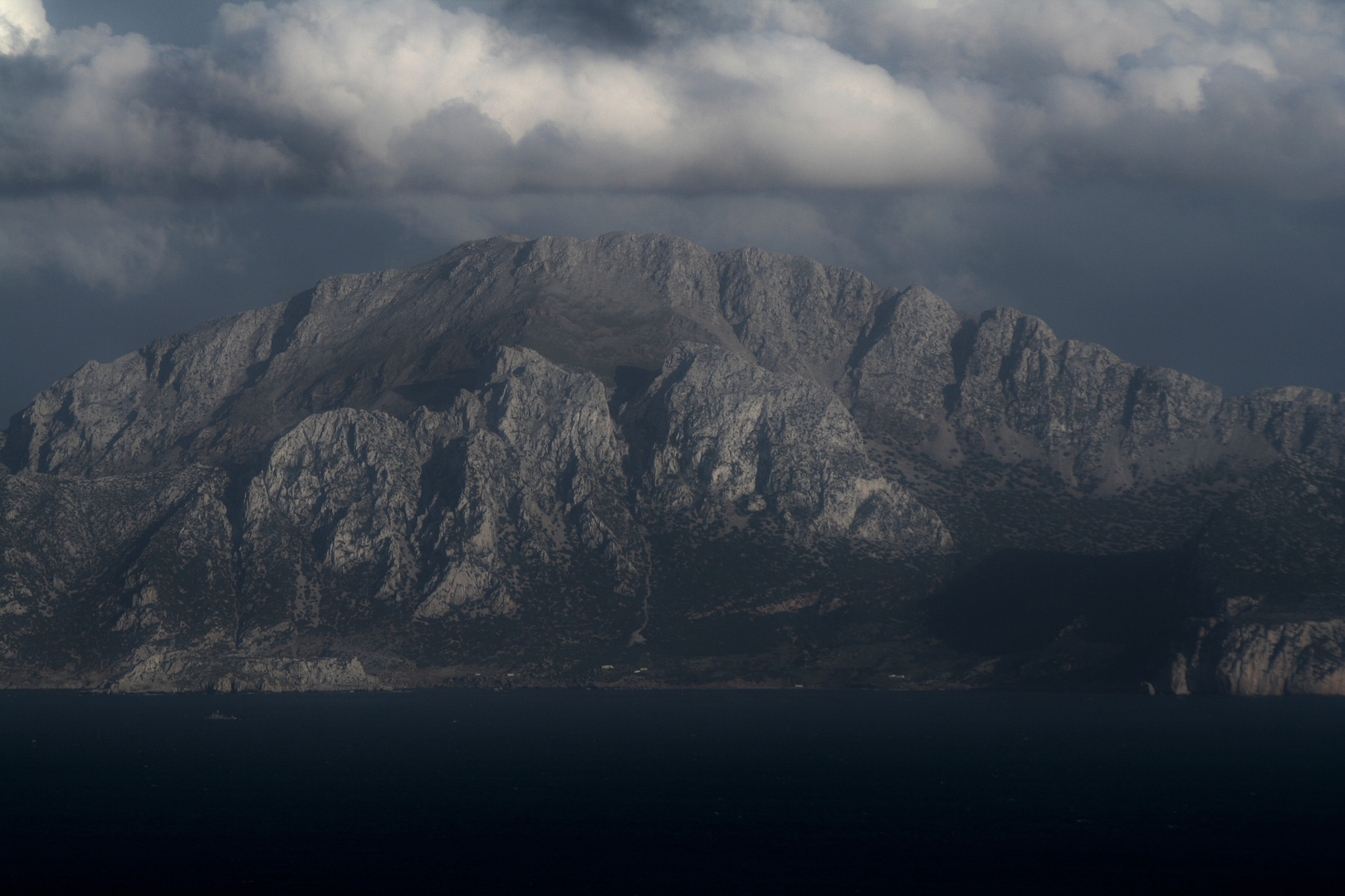 Der Berg Jbel Musa und die Straße von Gibraltar - 2016