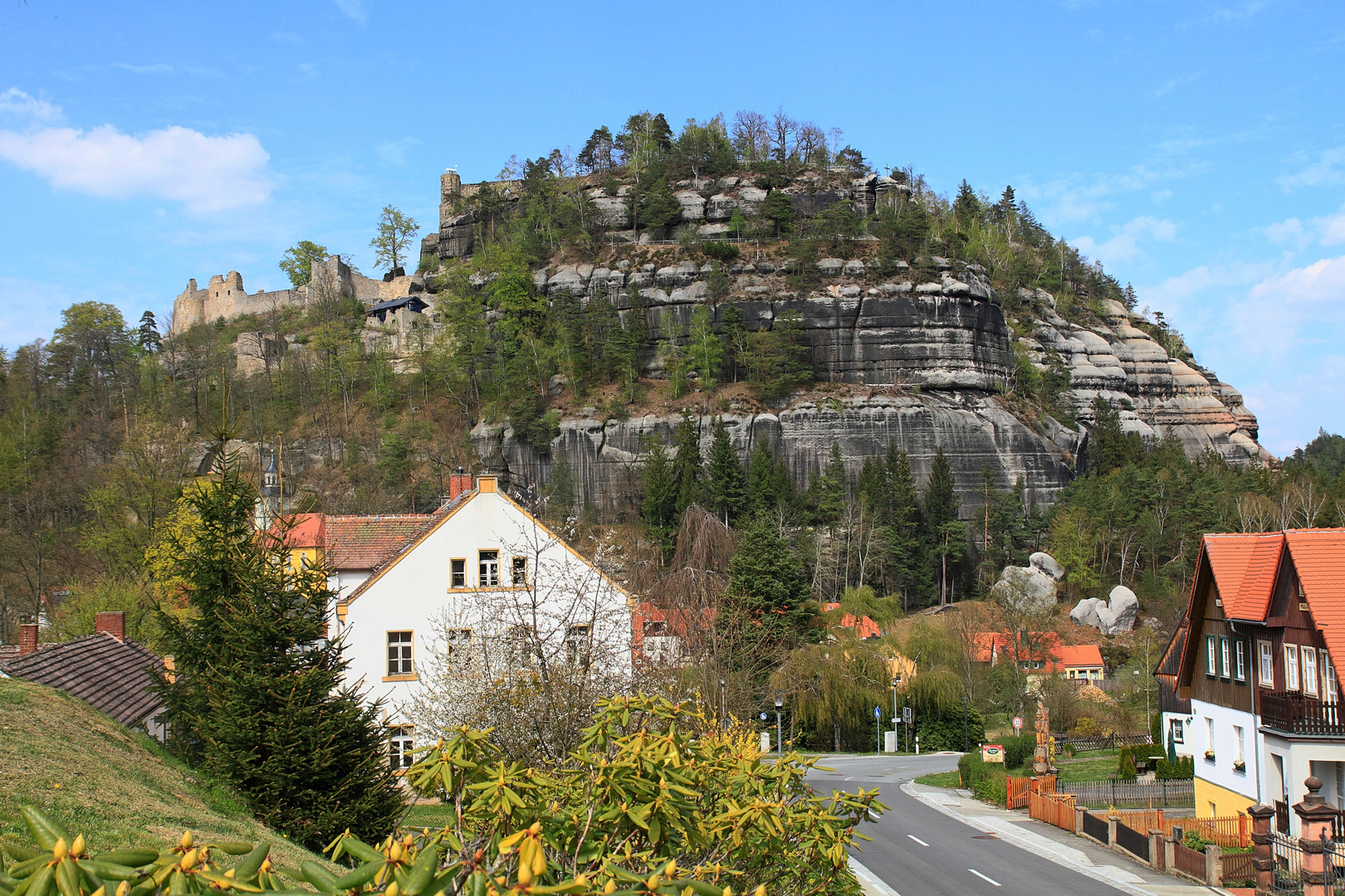 ...der Berg Oybin...