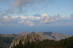 Der Berg über den Wolken