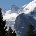 Der Berg und Gletscher Morteratsch 3