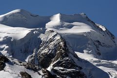 Der Berg und Gletscher Morteratsch