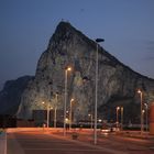 Der Berg von Gibraltar wo die Affen frei Laufen   