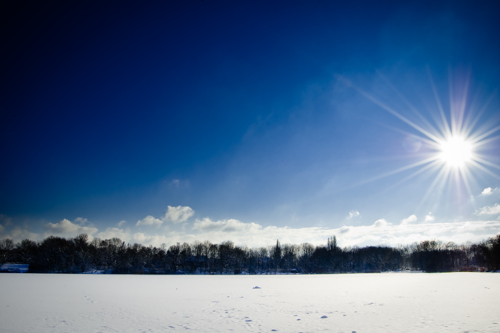 Der Berger See im Winter