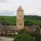 Der Bergfried 3 der Burg Freckleben.