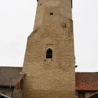Der Bergfried der Burg Freckleben