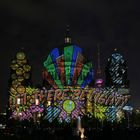 Der Berliner Dom 2015 beim Festival of Lights.