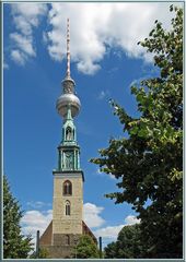 Der Berliner Fernsehturm mal anders gesehen