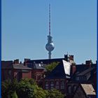 Der Berliner Fernsehturm von etwas weiter weg