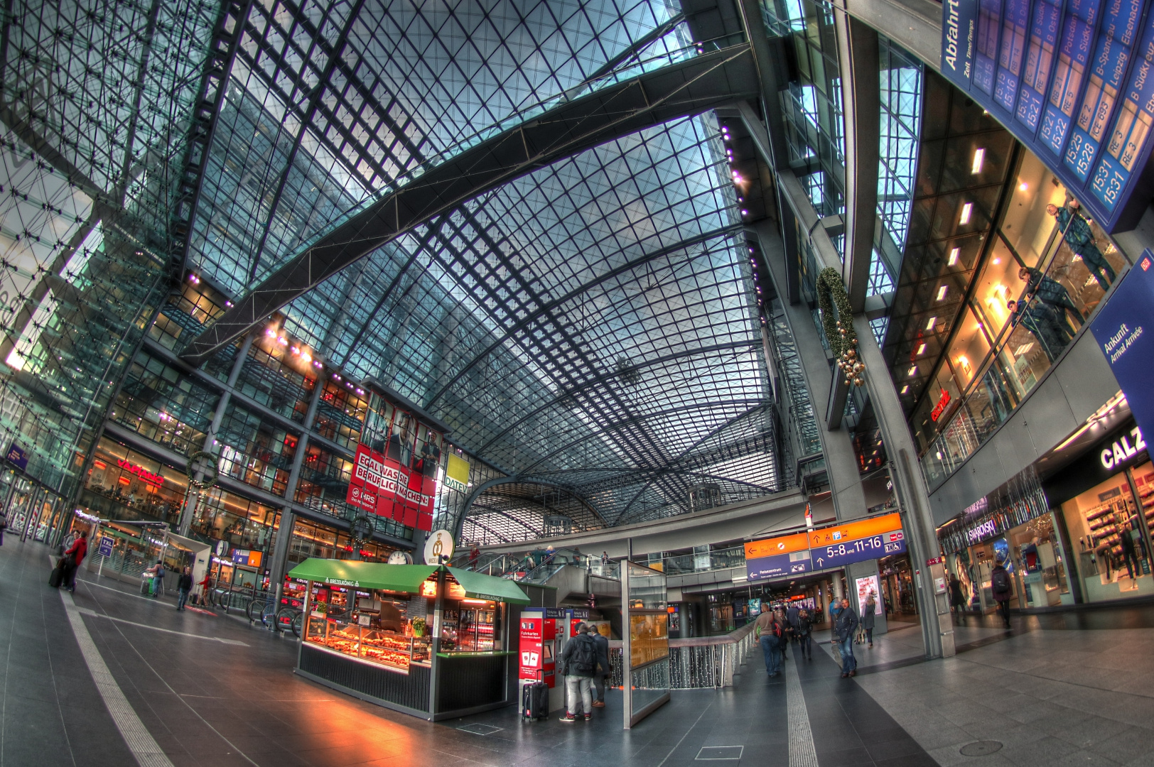 Der Berliner Hauptbahnhof (02) Foto & Bild  dokumentation, berlin, fisheye Bilder auf fotocommunity