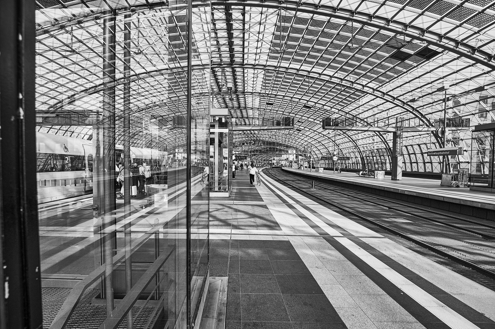 Der Berliner Hauptbahnhof