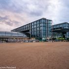 Der Berliner Hauptbahnhof am 3. September 2009