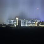 Der Berliner Hauptbahnhof um 02:00 Uhr in der Nacht