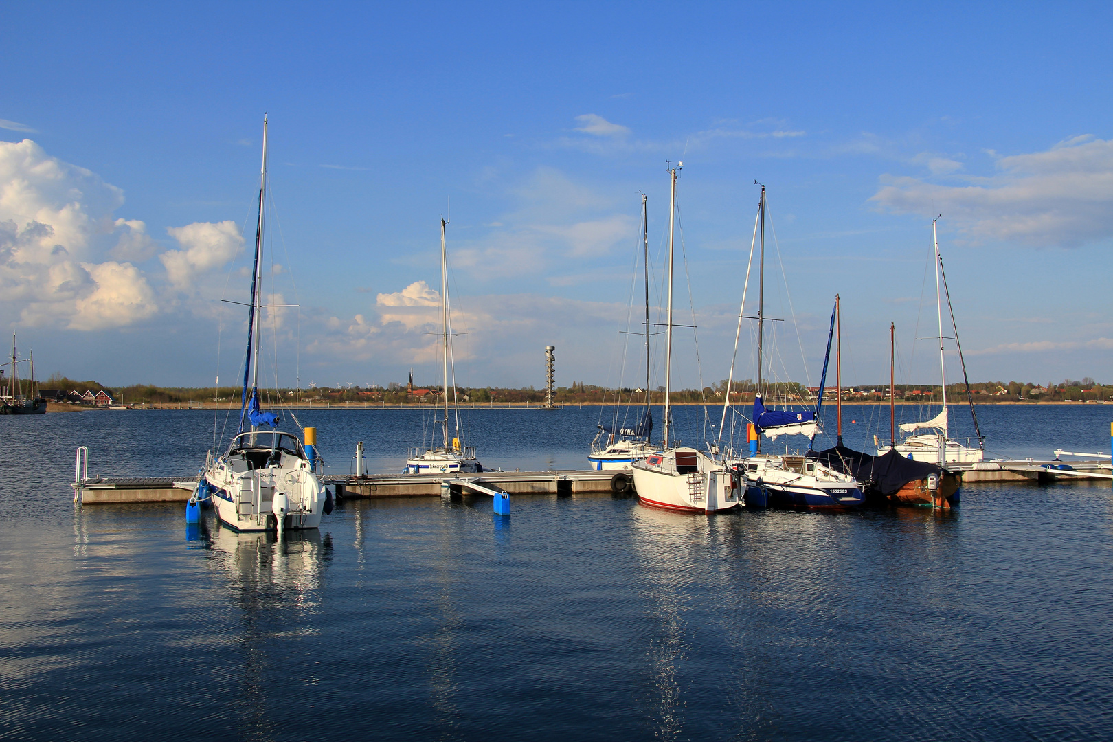 Der Bernsteinsee der Goitzsche