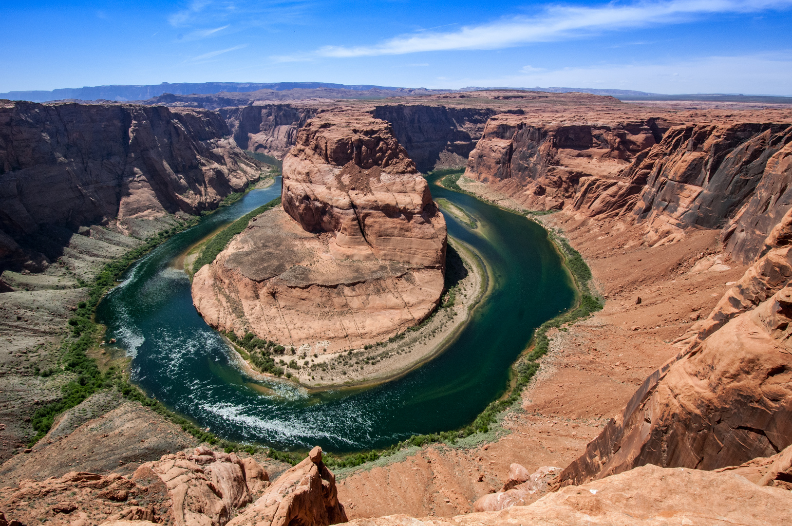 Der berühmte Horseshoe-Bend des Colorado River